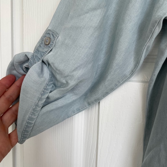 Lole size medium off the shoulder cotton dress with drawstring and pockets. - Picture 4 of 6